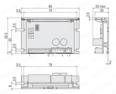 ステッピングモーター CVDシリーズ 外形図4