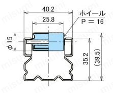 クリフォームプラコンII KKCシリーズ 外形図