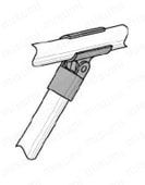 Φ28イレクターパイプ用プラスチックジョイント 筋違タイプ J-43SET使用例