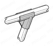 Φ28イレクターパイプ用プラスチックジョイント 筋違タイプ J-19使用例