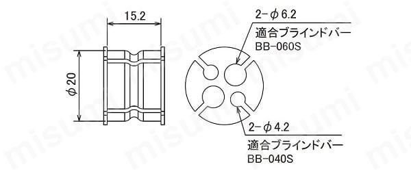 専用ゴムブッシュ（オプション）