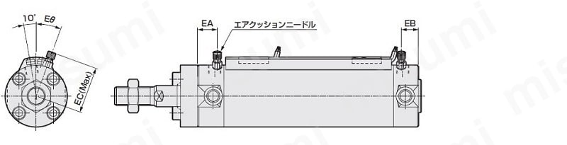 SCPD3-（L）基本形（OO）外形図