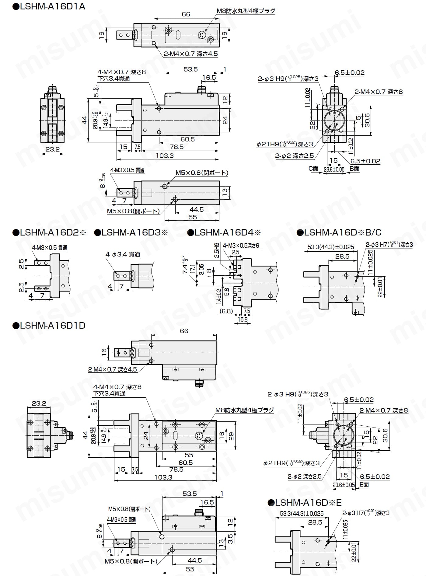 ＣＫＤ 高耐久機器 ＨＰシリーズ リニアスライドハンド LSH-A16D1R-HP1
