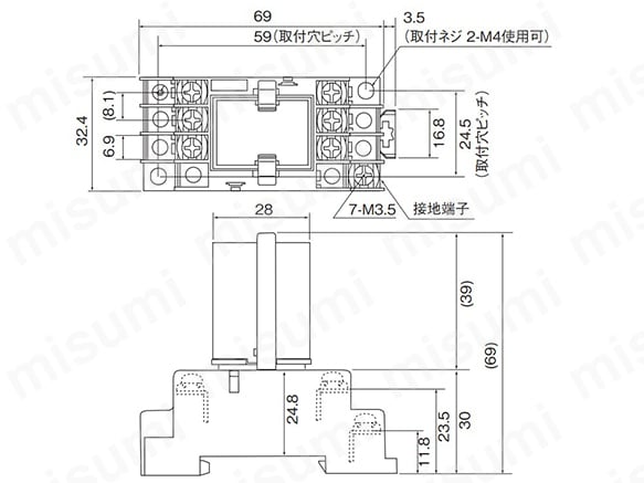 制御電源回路用SPD SG-ZJシリーズ（プラグインタイプ） | 音羽