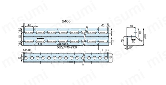 Z-40-ZN | マルチアングル Z型 | カメダデンキ | MISUMI(ミスミ)