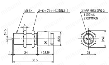 回転検出器MP-9120 | 小野測器 | MISUMI(ミスミ)