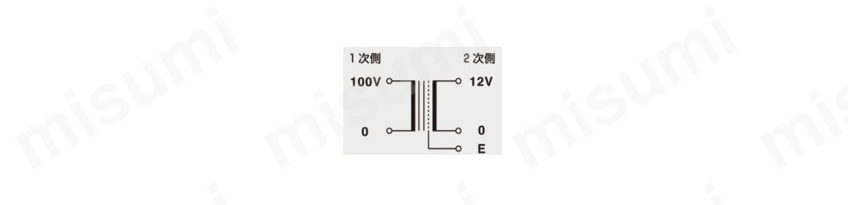 単相 複巻 変圧器 静電シールド付 SH1-Eシリーズ:関連画像