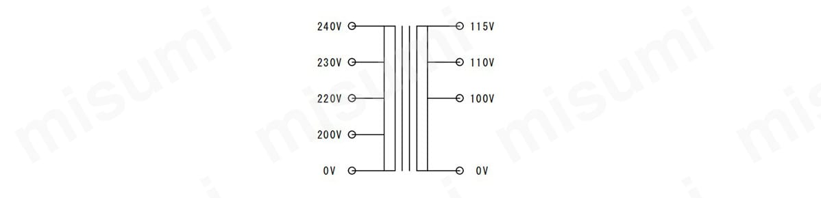 SN21-100Eの結線図