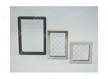 鋼板製 計器用窓枠 SN型 IP55 | 篠原電機 | MISUMI(ミスミ)