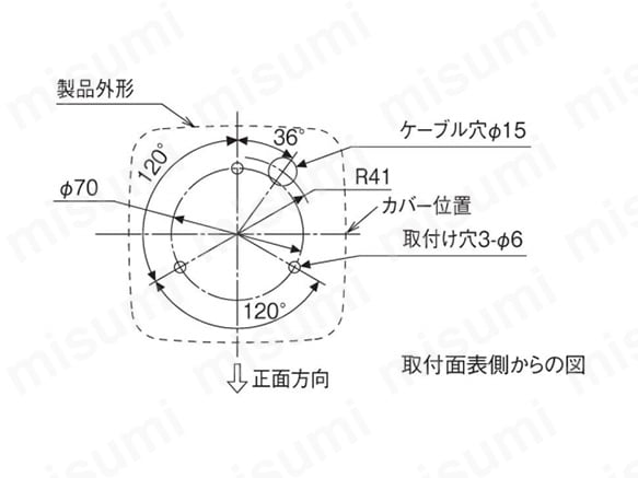 RFT-100A-Y | RFT電子音内蔵LED回転灯 | パトライト | MISUMI(ミスミ)