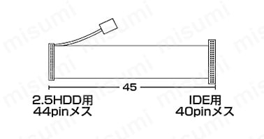 2.5HDD変換ケーブル TK-KB40NR:関連画像