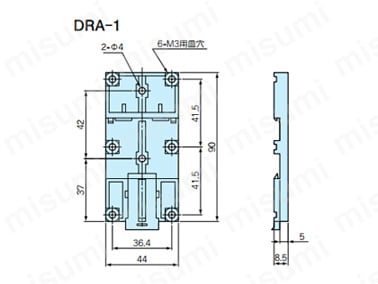 DRA-1外形図