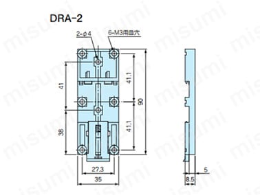 DRA-2外形図