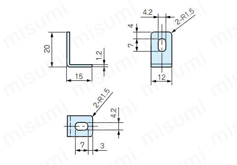 取付金具 CKシリーズ | タカチ電機工業 | MISUMI(ミスミ) 取付金具 CKシリーズ | タカチ電機工業 | MISUMI(ミスミ)
