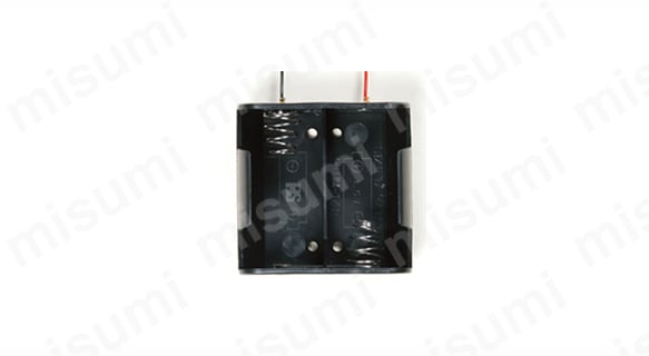 SN3-4-P | リード線・ピン・スナップ端子付電池ホルダー | タカチ電機