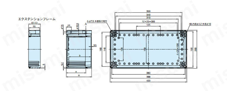 OPCP303013T | OPCP型防水・防塵ポリカーボネートボックス | タカチ