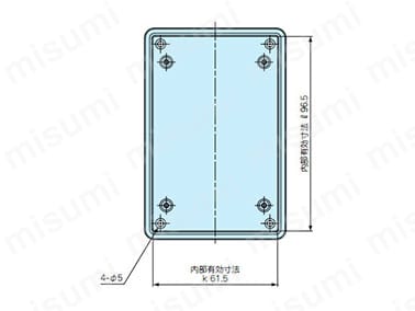 TWN9-4-17W | TWN難燃型プラスチックケース | タカチ電機工業