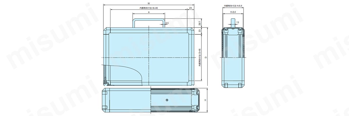 ハンドル付コントロールボックス FCHシリーズ | タカチ電機工業