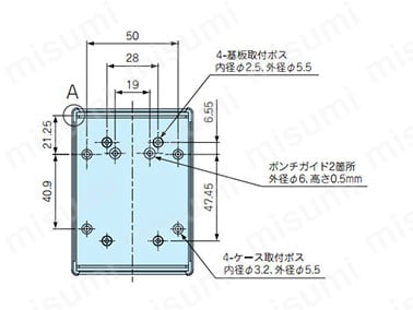 GHA7-3-9Pの下カバー内視図。