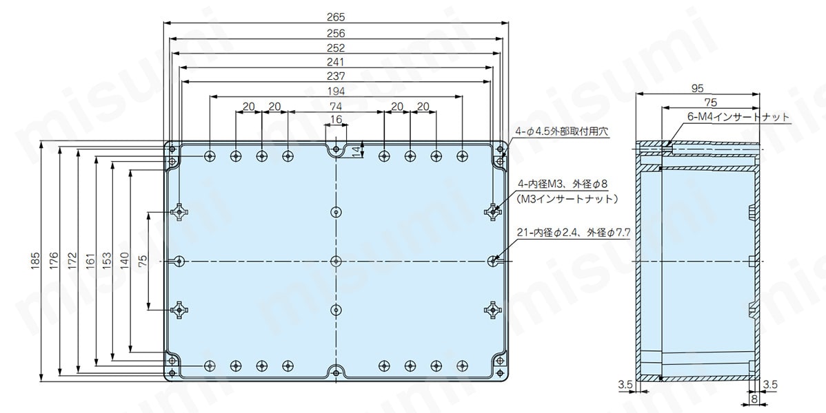 付属カバースクリュー FRG-5L×6
