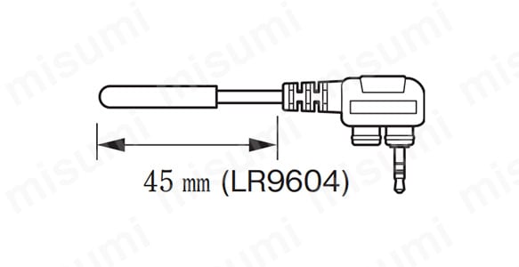 LR5011用温度センサ LR9604（樹脂モールド型） | 日置電機 | MISUMI