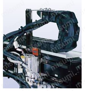工業自動化耐久性ロボット用ケーブル KDF-Lシリーズ の使用事例図
