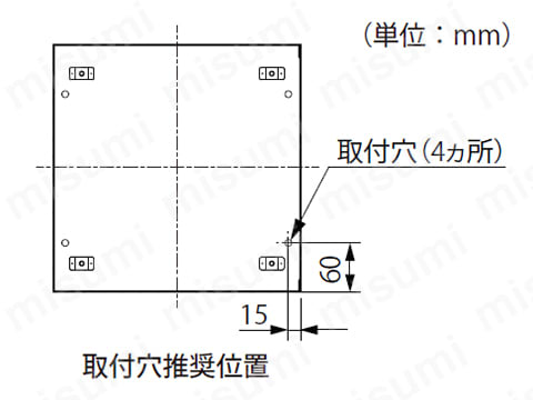 CH16-325A | 【穴加工対応】CH形ボックス（防塵パッキン付） | 日東