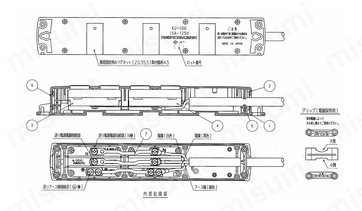 KC1400の構造図