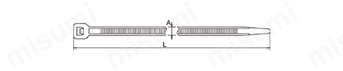 AB350 | インシュロック ABタイ 標準グレード（屋内用） | ヘラマン