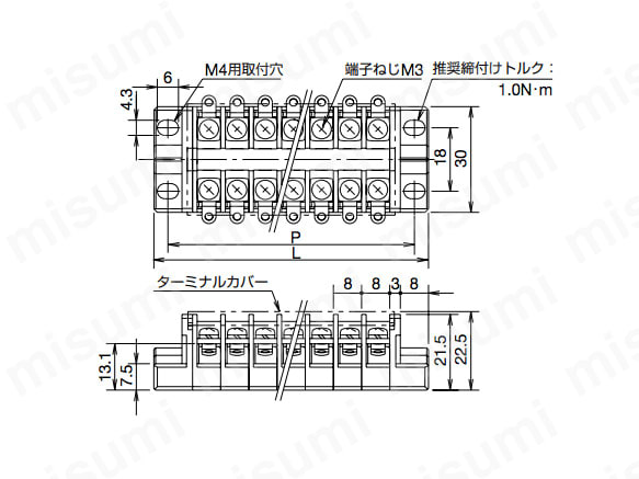 BDシリーズ ターミナルブロック:関連画像