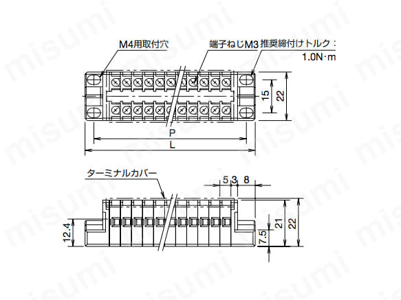 BDシリーズ ターミナルブロック:関連画像