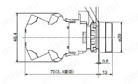 HWシリーズ 押しボタンスイッチ