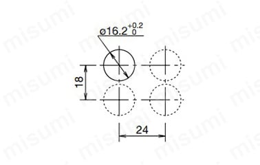 φ16 A6シリーズセレクタスイッチ 長角形:関連画像