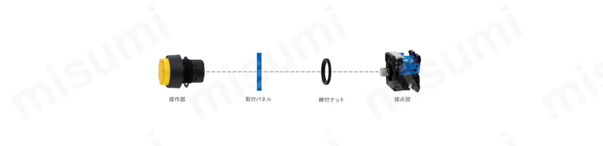 DR22B8-EB | φ22 ブザー DR22形 | 富士電機機器制御 | MISUMI(ミスミ)