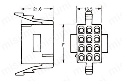 opuuuuuuuuuuさん専用 1717138-6 : AMP TH/.025 CONNECTOR SYSTEM, HOUSING | TE