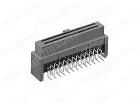 レセプタクルライトアングルタイプ（取付穴無） HIF6A-※※DA-1.27DS （71）タイプ