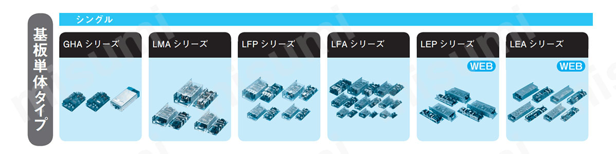 LFA150F-24-J1 | LFA150Fモデル 150W単出力 基板単体タイプ LFA150F-24-J1 | LFA150Fモデル 150W単出力 基板単体タイプ