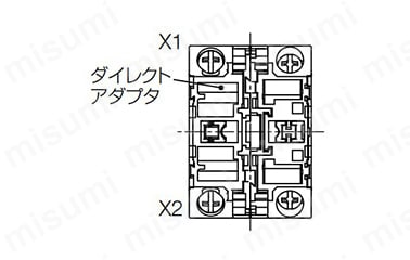 AC／DC6V、12V、24V 1接点タイプ