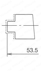φ22 LWシリーズ 照光セレクタスイッチ ねじ端子形図