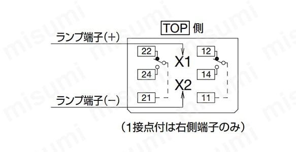端子配列（BOTTOM VIEW）