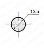 SB-61A 取付穴寸法図