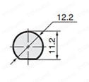 取付穴寸法図