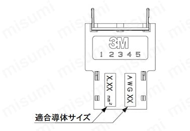 型番 | 3M パワークランプ中継接続用ワイヤーマウントプラグ