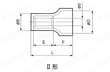 Ⅱ型の寸法図