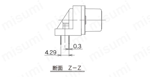 57LE-20□□0-7700-FAの外形図と寸法4