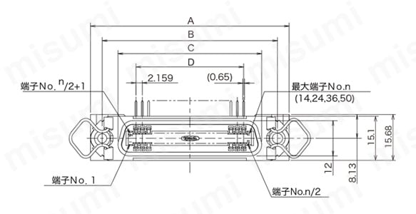 57LE-40□□0-7700-FAの寸法図1