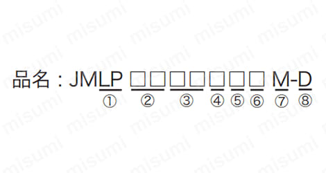 JMLP-M品番見本