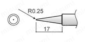 PRESTOシリーズ用 こて先 外形図2