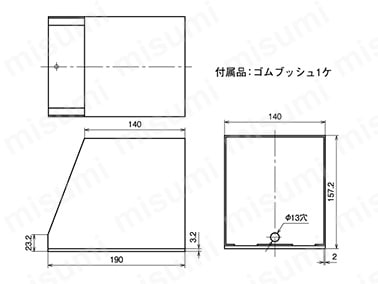 SCH-Lの外形図