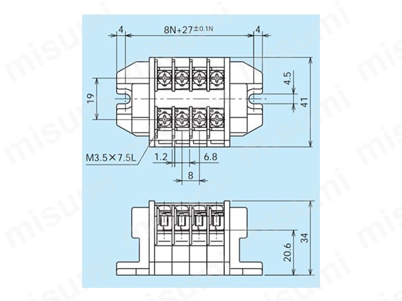 2列小型組タイプ（EN・UL・CSA規格） | 東朋テクノロジー(旧吉田電機